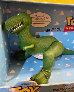 1996 Thinkway Toys Disney Pixar Toy Story Talking Rex Dinosaur