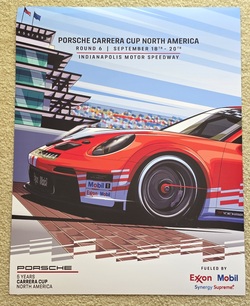 2025 Indianapolis IMSA Porsche Carrera Cup Event Poster | eBay