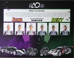 2025 AO Racing Rexy Spike Porsche LMP2 Halloween Petit Le Mans