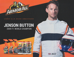 2022 Jenson Button Armor All SEMA Show Promo Formula F1 Hero