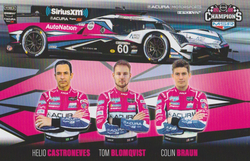 2023 Meyer Shank Racing Acura ARX-06 GTP Sebring IMSA WTSC Hero