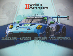 2024 Wright Motorsports Porsche 911 GT3 R GTD Rolex 24 IMSA WTSC