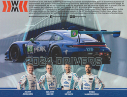 2024 Wright Motorsports Porsche 911 GT3 R GTD Rolex 24 IMSA WTSC