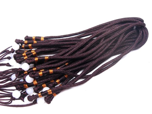6 Carrying Straps Strings Cords For Dzi Beads Pendants Figurines #08191703 