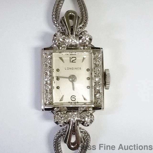 Longines Diamond 14kGold Watch Ladies Cocktail Vintage Watch | eBay