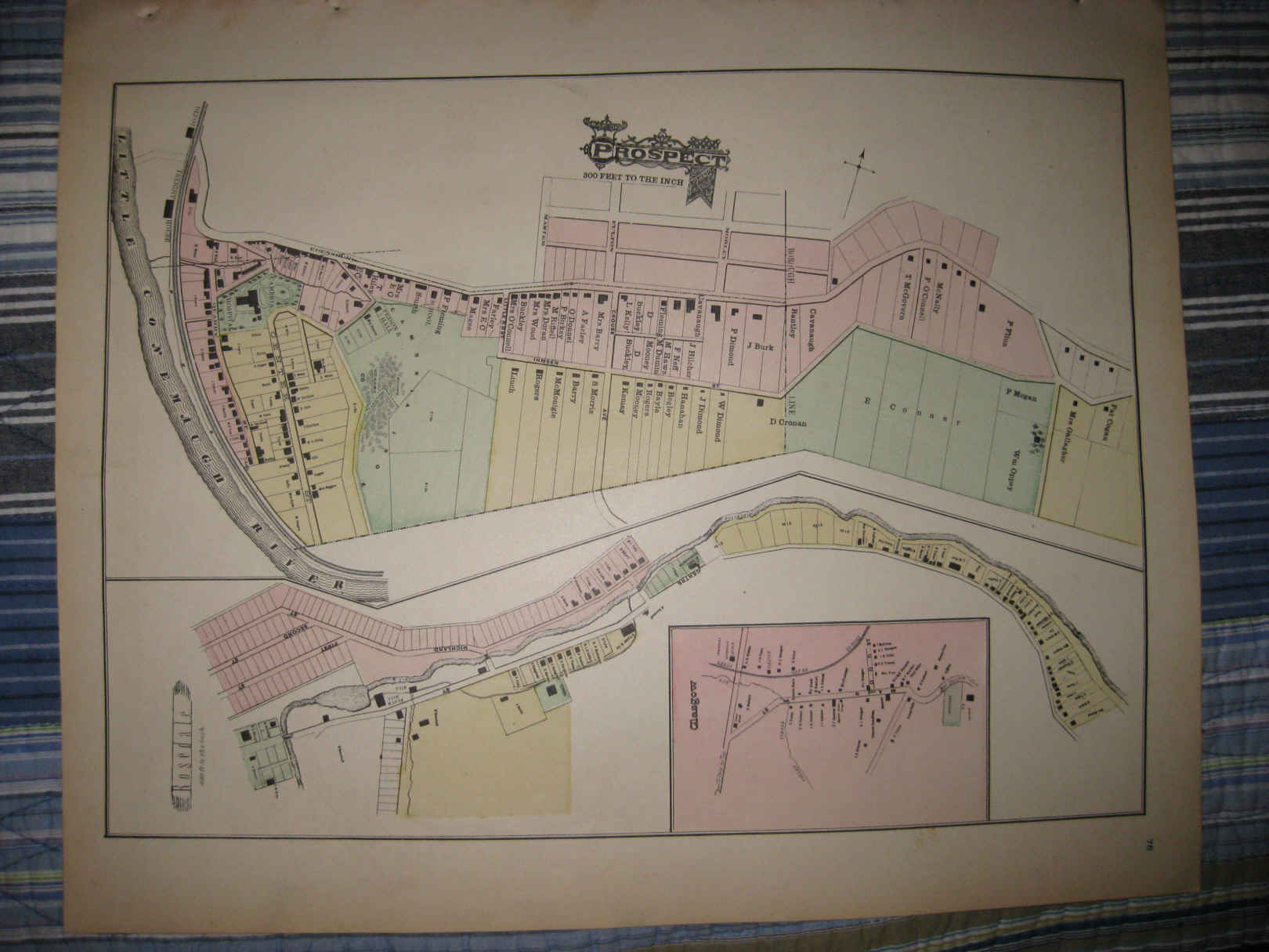 Antique Lower Yoder Township Johnstown Prospect Cambria County