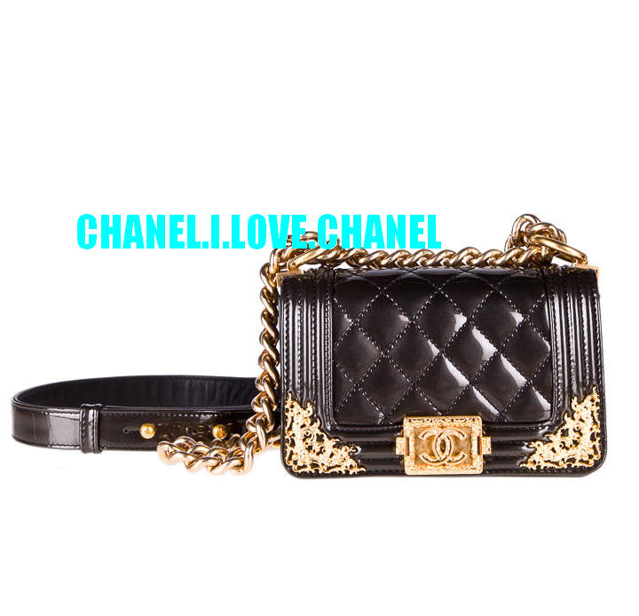 CHANEL 13C PARIS VERSAILLES EMBELLISHED QUILTED PATENT