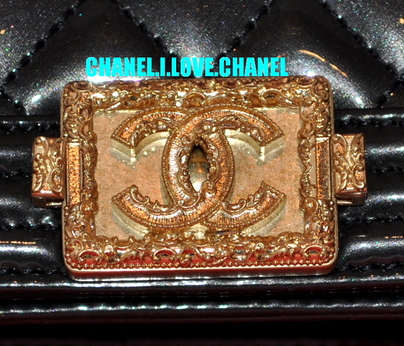 CHANEL 13C PARIS VERSAILLES EMBELLISHED QUILTED PATENT