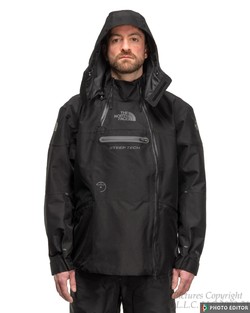 納品書付 North Face Steep Tech Hooded Jacket The North Face - Steep Tech Logo-Appliquéd GORE-TEX® Hooded