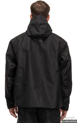 スノーボード THE NORTH FACE_STEEP SERIES_GORE-TEX_ M North Face Steep Tech Jacket Mens Medium Orange Hooded Ski Parka