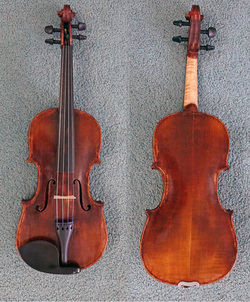 RESTORED ANTIQUE HOPF 4/4 GERMAN TRADE VIOLIN STRADIVARI COPY WITH