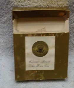 Vintage - EMPTY - AIR FORCE ONE - Pall Mall - CIGARETTE BOX - WELL USED *