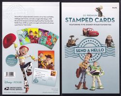 2012 Disney Pixar Sc UX622-UX626a Mint 29c Postal Cards (4 sets of