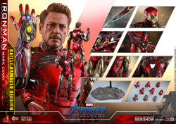 Hot Toys Iron Man Mark 85 Battle Damaged 1:6 Scale Figure