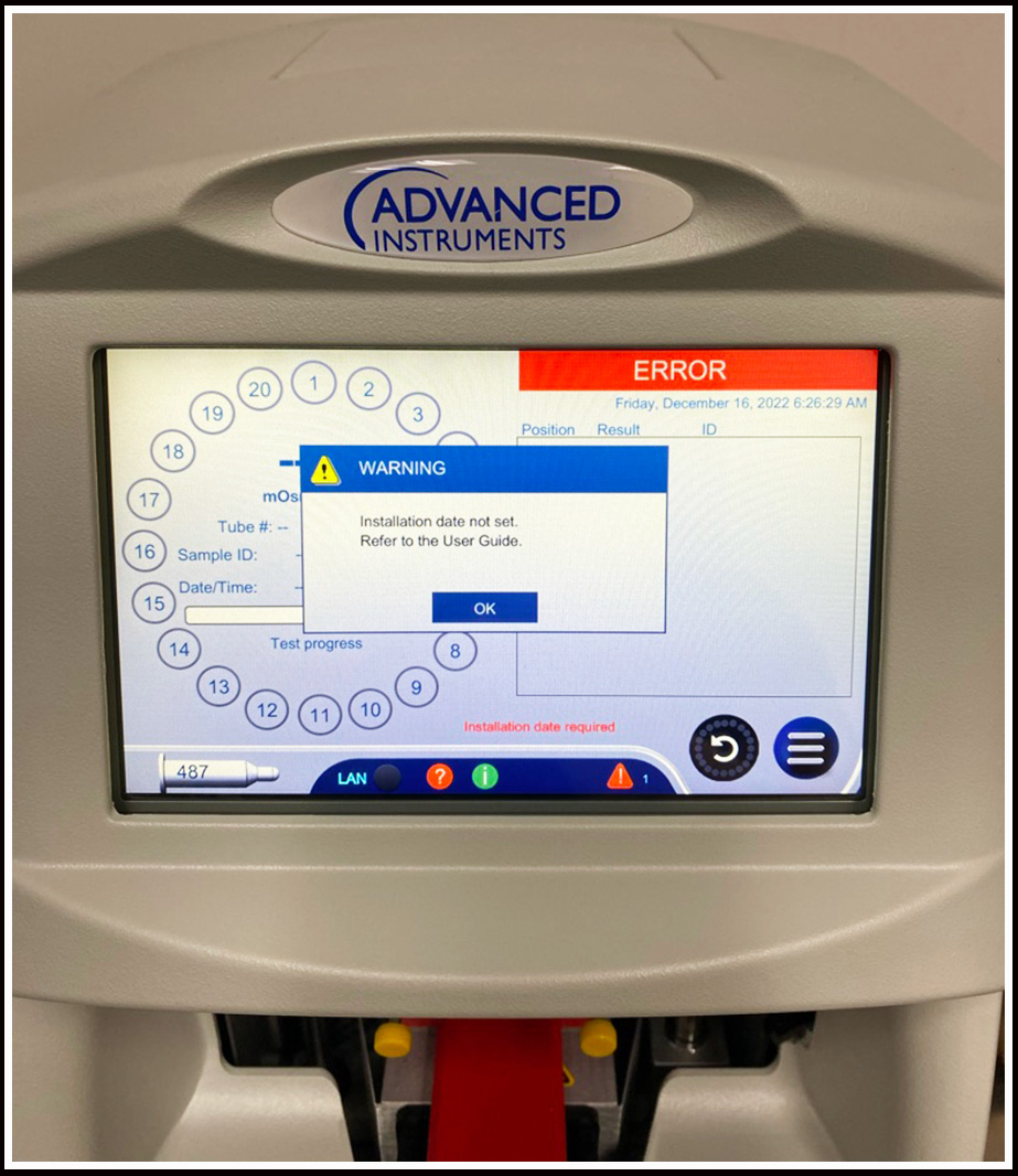 NEW OsmoTech Pro Advanced Instruments Multi-Sample Osmometer w