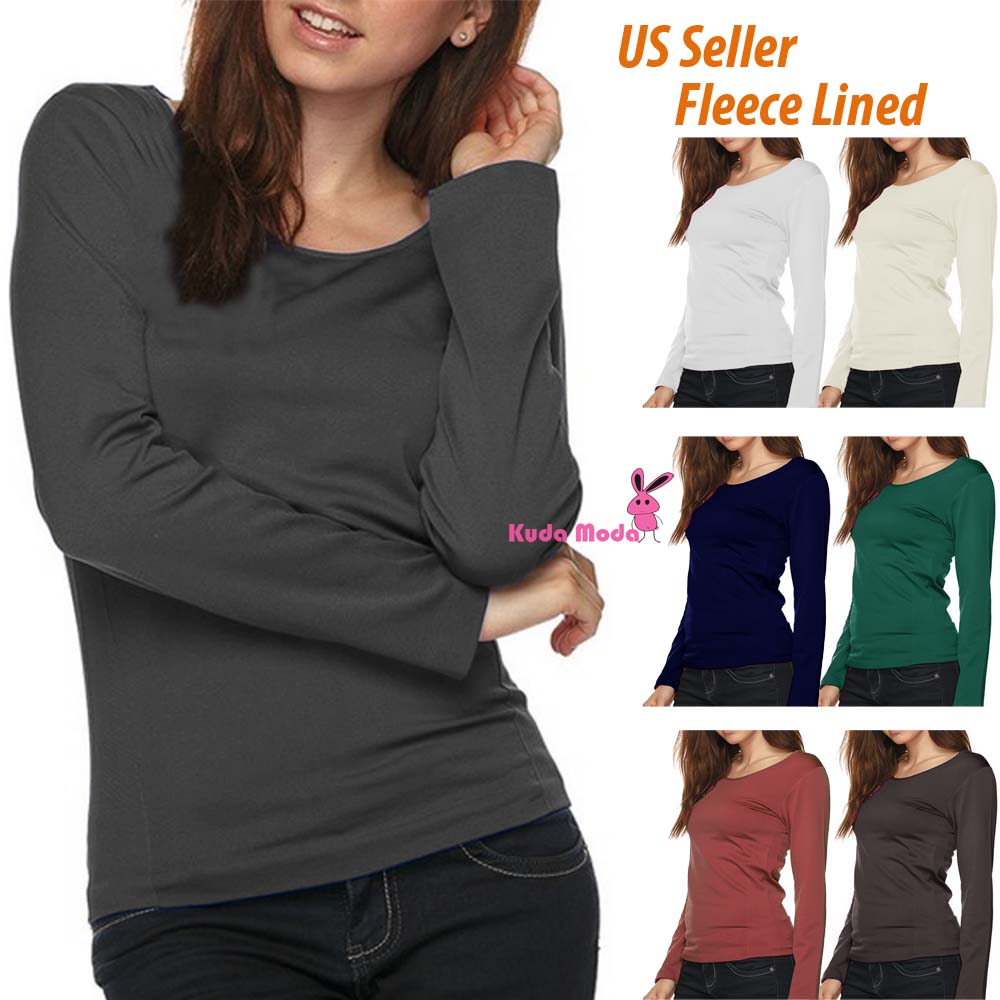 fleece lined long sleeve