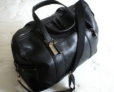 Shopdotbags : Coach LEATHER Cabin Duffle Bag Carryon Luggage 77090