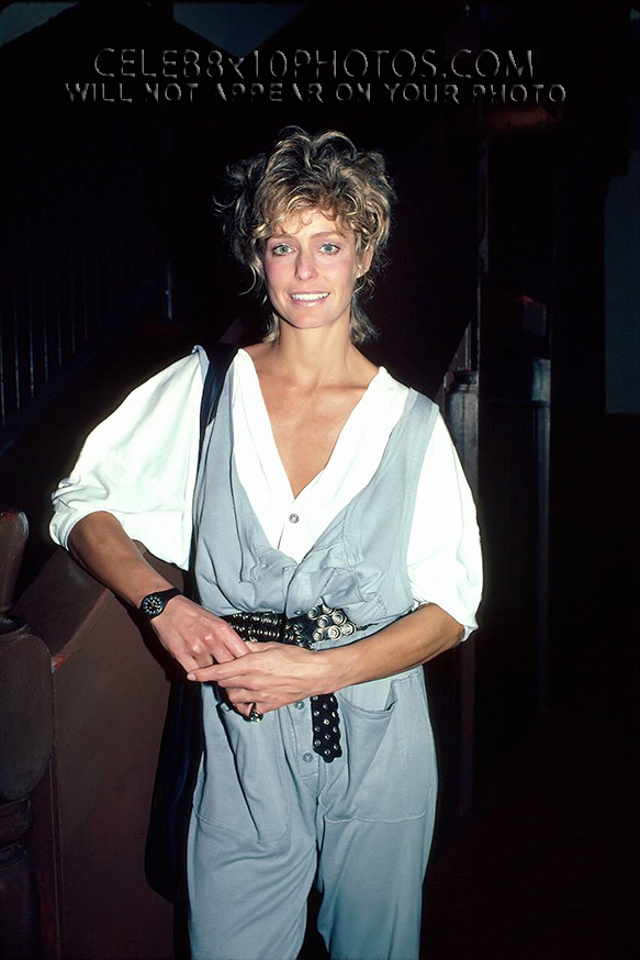 FARRAH FAWCETT 1983 JUMPSUIT (1) RARE 8x10 PHOTO