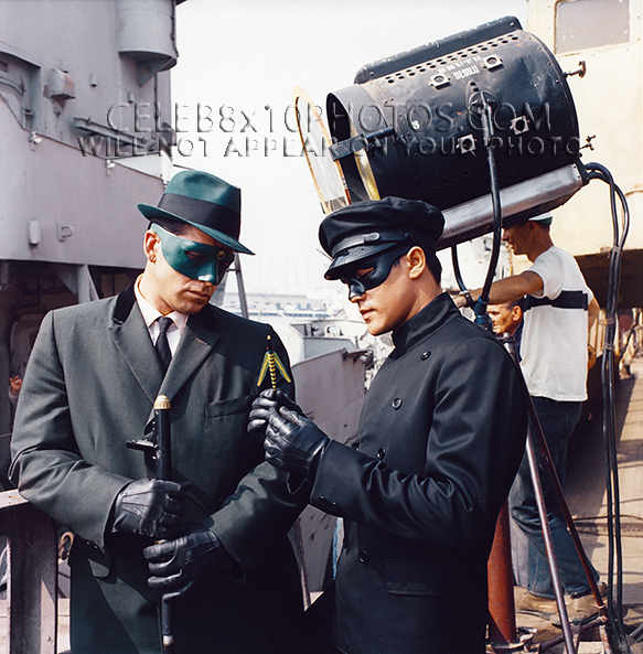GREEN HORNET  BEHIND SCENES withARROW (2) RARE 8x10 PHOTOS 