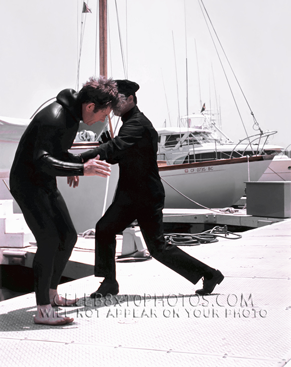 GREEN HORNET KUNG FU ON THE DOCKS (2) RARE 8x10 PHOTOS 