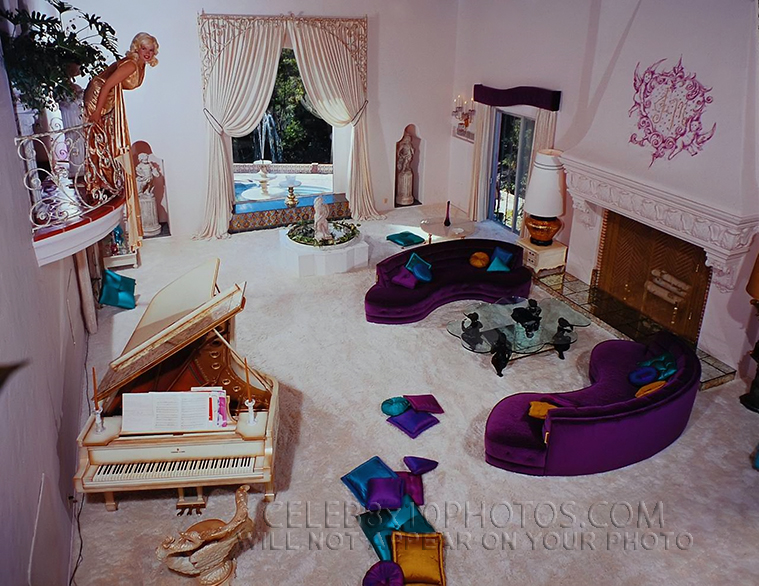 JAYNE MANSFIELD NSIDE HER HOME (1) RARE 8x10 PHOTO