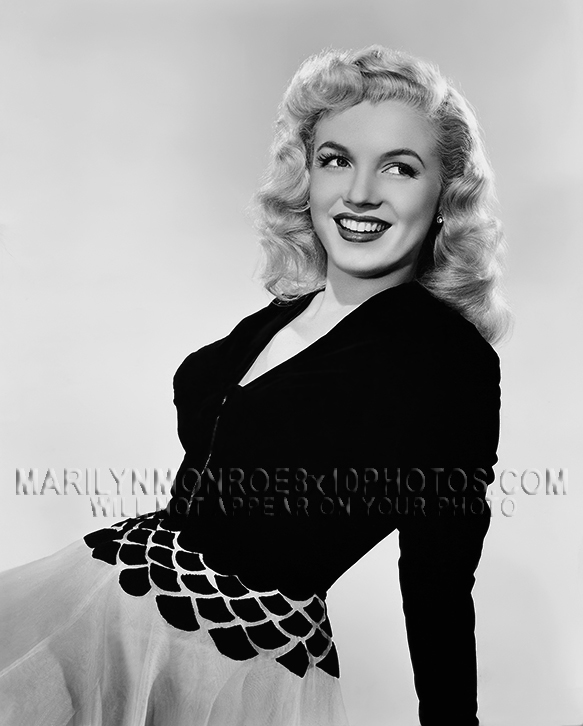 MARILYN MONROE 1946 PROMO SHOT BEAUTY (1) RARE 8x10 PHOTO