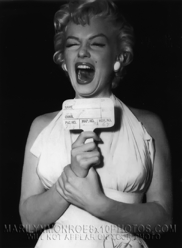 MARILYN MONROE LOL TEST (1) RARE 8x10 PHOTO