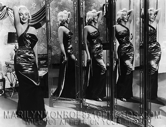 MARILYN MONROE 4 MIRRORED MARILYN(1) RARE 8x10 PHOTO