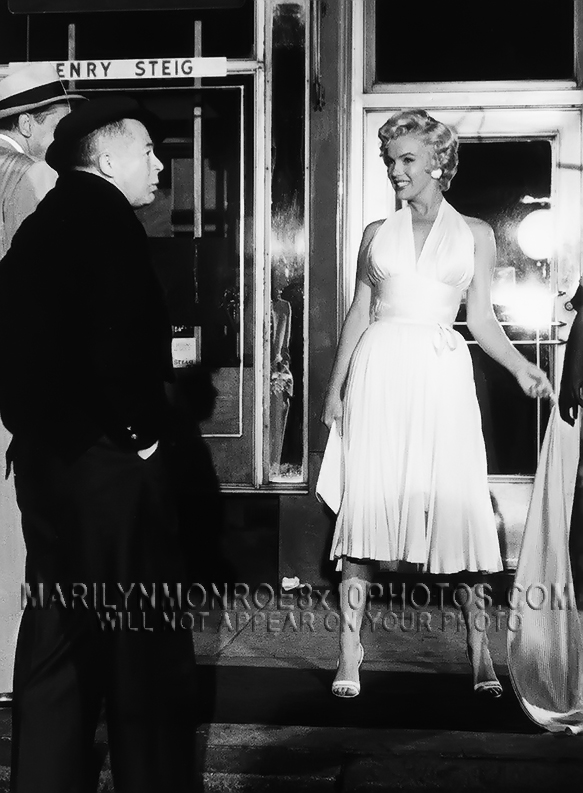 MARILYN MONROE 7 YEAR ITCH PRESHOOT (3) RARE 8x10 PHOTOS 