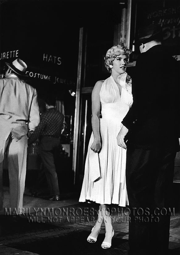 MARILYN MONROE 7 YEAR ITCH PRESHOOT (3) RARE 8x10 PHOTOS