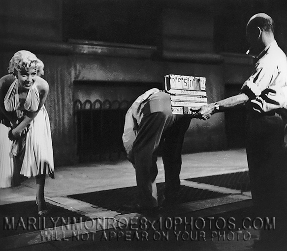 MARILYN MONROE 7YEAR ITCH SUBWAYTAKE2 (2) RARE 8x10 PHOTOS 