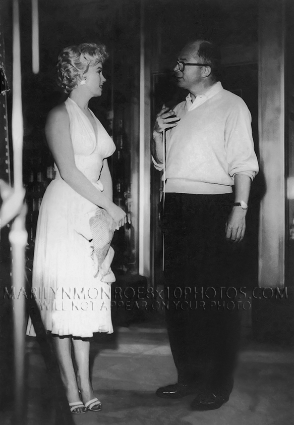 MARILYN MONROE 7YR ITCH BEHIND SCENES (3) RARE 8x10 PHOTOS 