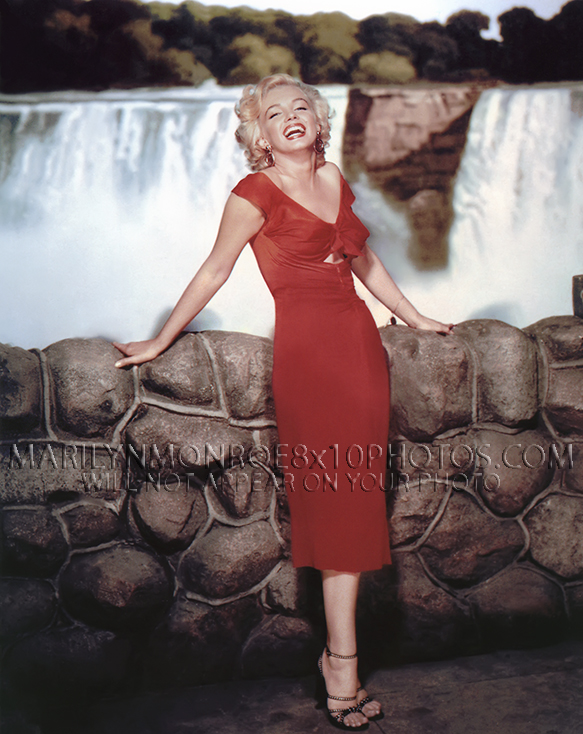 MARILYN MONROE AT NIAGARA FALLS (1) RARE 8x10 PHOTO