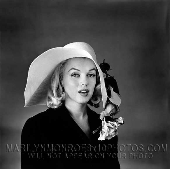 MARILYN MONROE A WOMAN OF MANY HATS (3) RARE 8x10 PHOTOS 