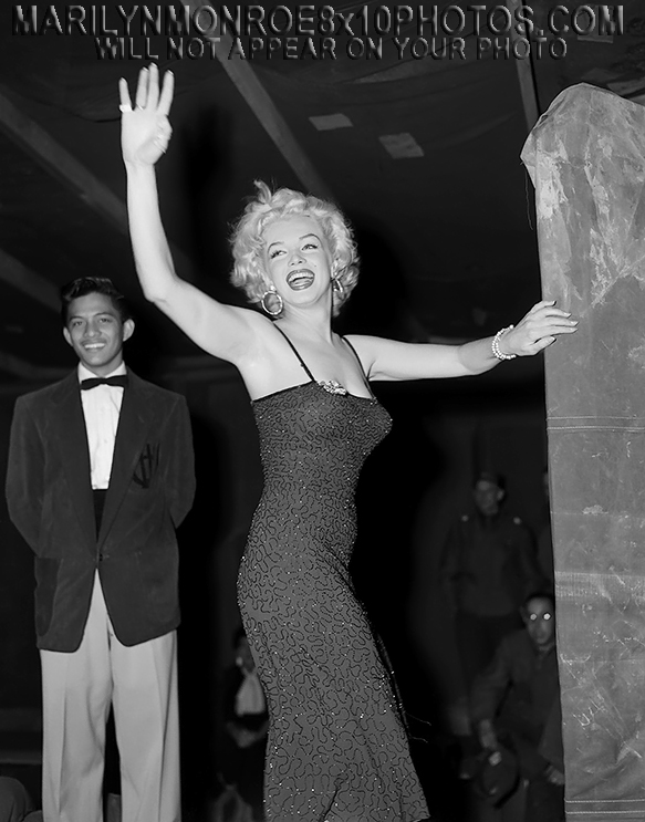 MARILYN MONROE BEAUTY IN KOREA (3) RARE 8x10 PHOTOS 