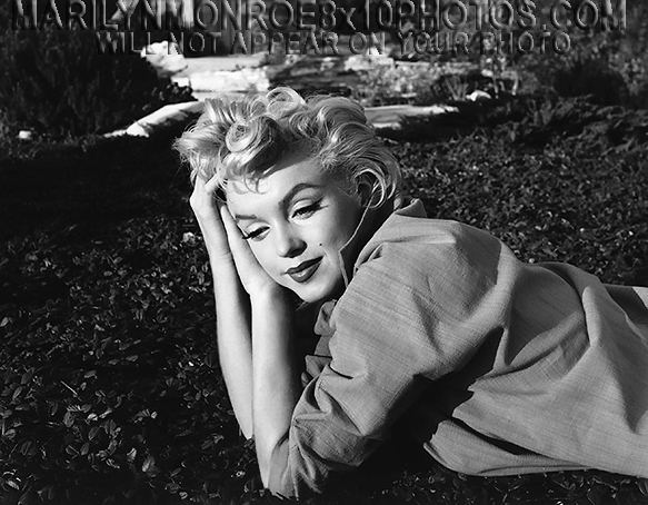 MARILYN MONROE BEAUTY IN STRIPEDPANTS (3) RARE 8x10 PHOTOS