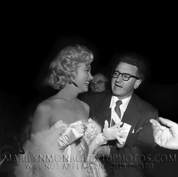 MARILYN MONROE CBS GALA INTERVIEW (3) RARE 8x10 PHOTOS