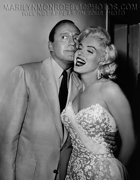 MARILYN MONROE CHEEKtoCHEEK with JACK(1) RARE 8x10 PHOTO