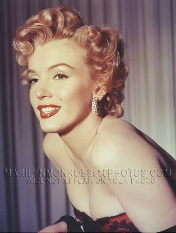 MARILYN MONROE DIAMOND EARINGS (1) RARE 8x10 PHOTO