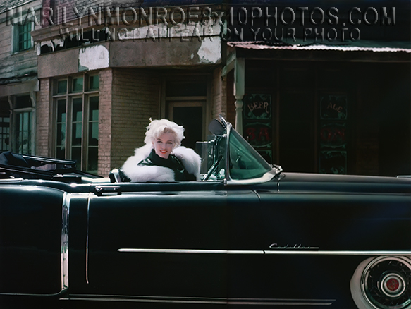 MARILYN MONROE In GREEN CONTINENTAL (1) RARE 8x10 PHOTO