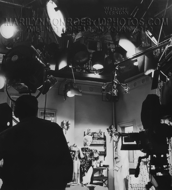 MARILYN MONROE Lights Camera Action (2) RARE 8x10 PHOTOS
