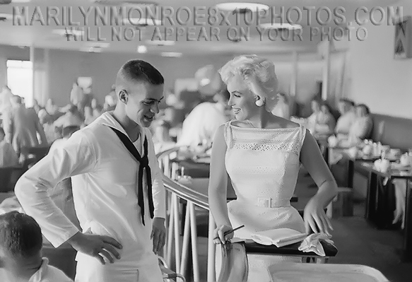 MARILYN MONROE MESSHALL SIGNING (1) RARE 8x10 PHOTO