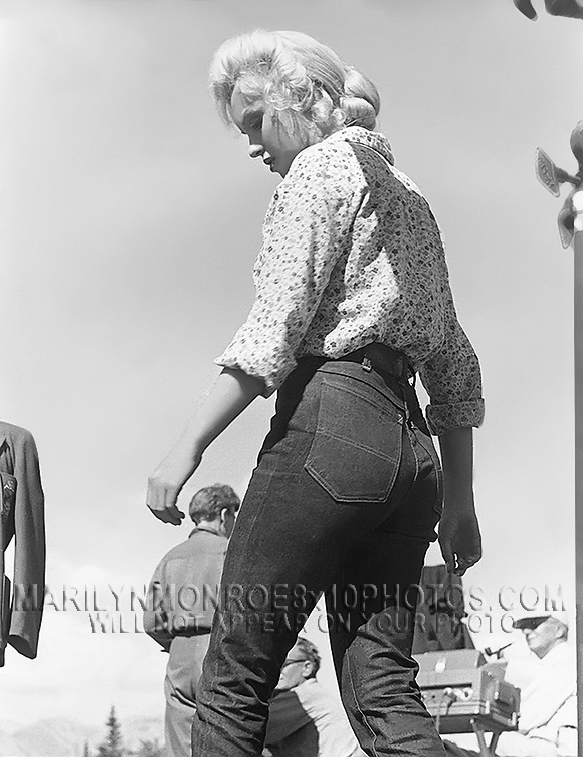 MARILYN MONROE MISFITS OFFSET (3) RARE 8x10 PHOTOS