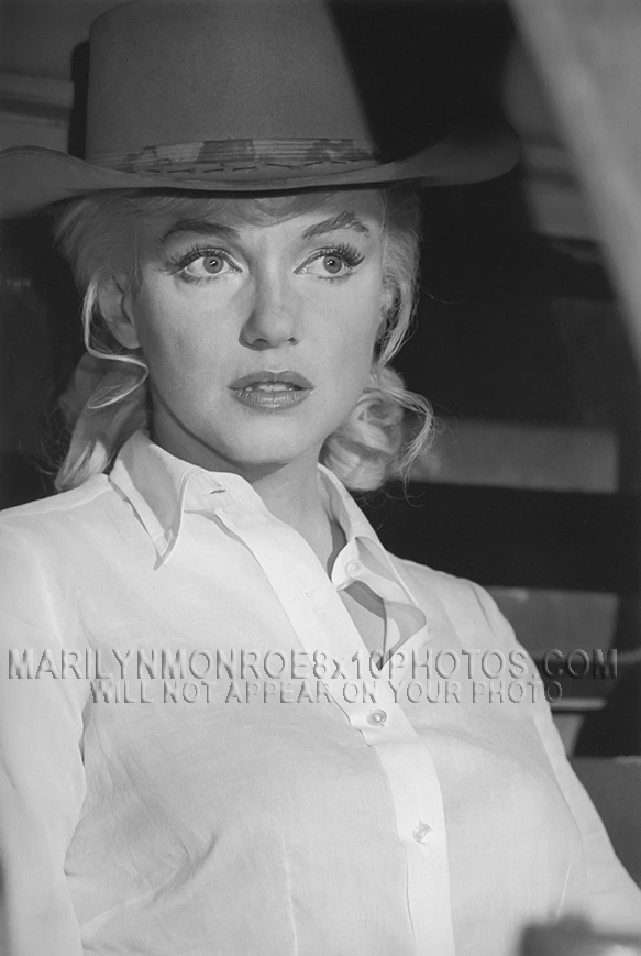 MARILYN MONROE MISFITS OFFSET (3) RARE 8x10 PHOTOS 