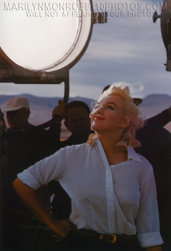 MARILYN MONROE MISFITS  OFFSET (3) RARE 8x10 PHOTOS