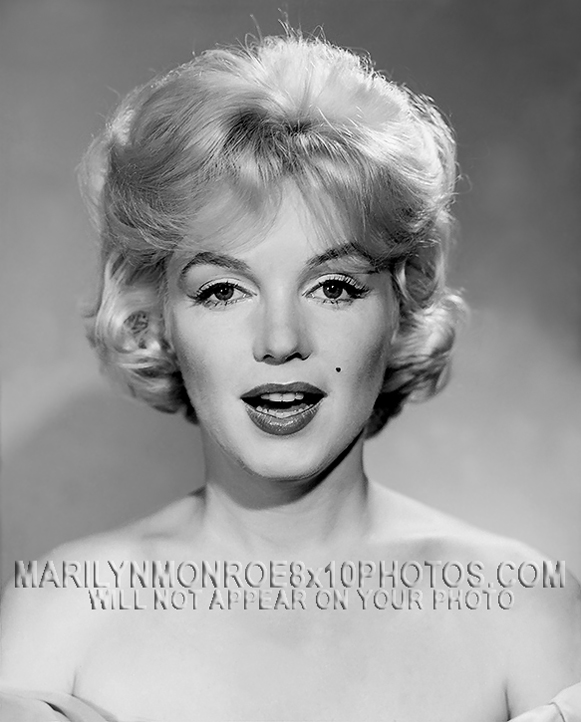 MARILYN MONROE MOVIE HAIR TEST SHOTS (2) RARE 8x10 PHOTOS