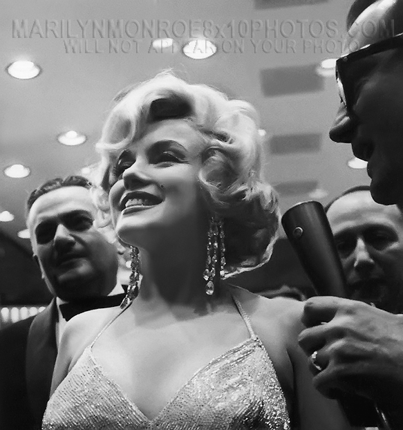 MARILYN MONROE MOVIE PREMIERE wARTHUR (3) RARE 8x10 PHOTOS