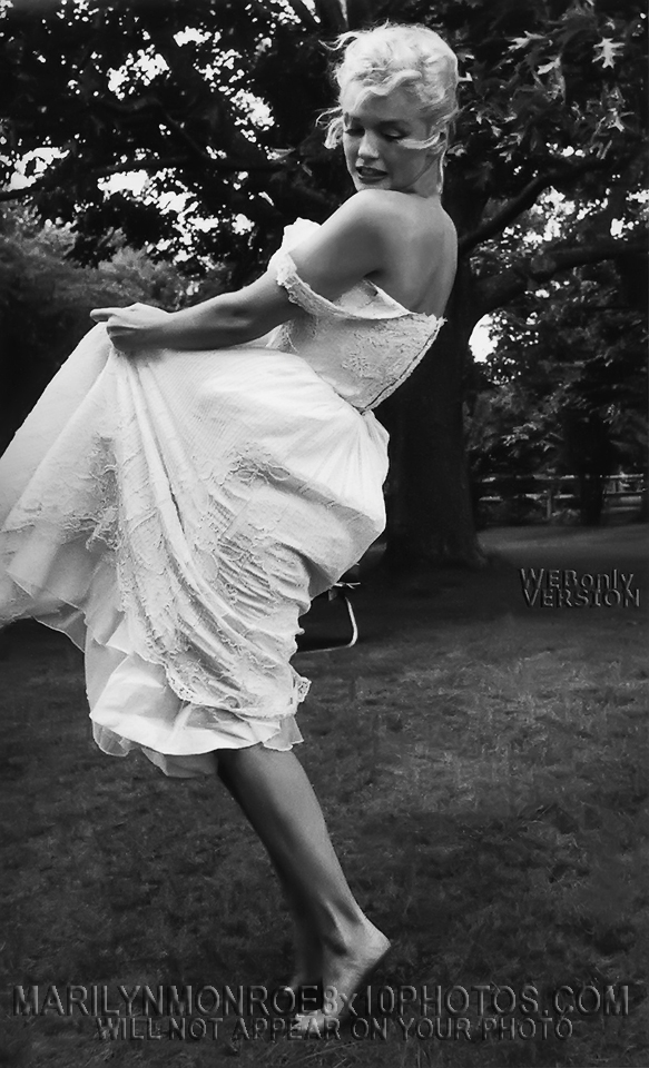 MARILYN MONROE NATURE LOVER  (3) RARE 8x10 PHOTOS