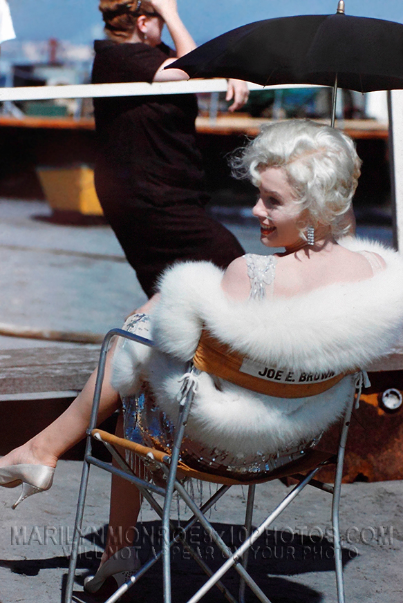 MARILYN MONROE OFFSET and INtheSHADE (4) RARE 8x10 PHOTOS 