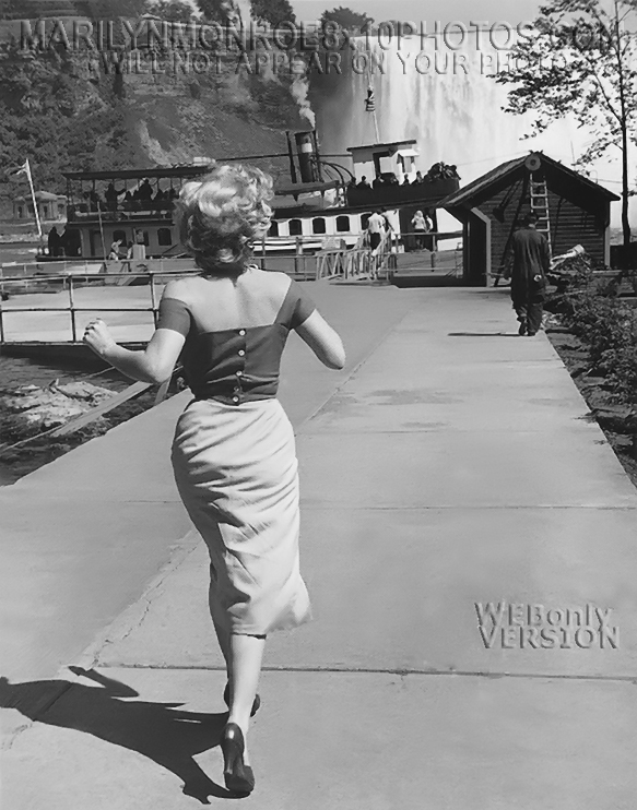 MARILYN MONROE OFFSET NiAGARA FALLS (2) RARE 8x10 PHOTOS